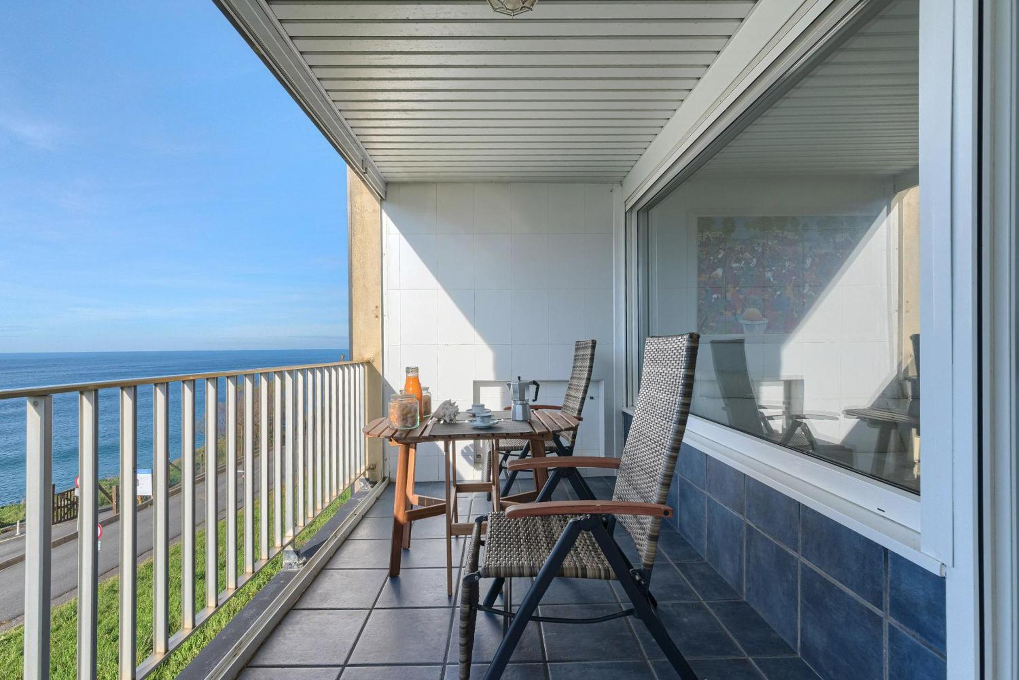 バキオVistas 180º, Al Mar, Puesta De Sol, Free Wifi-Parkingアパートメント エクステリア 写真