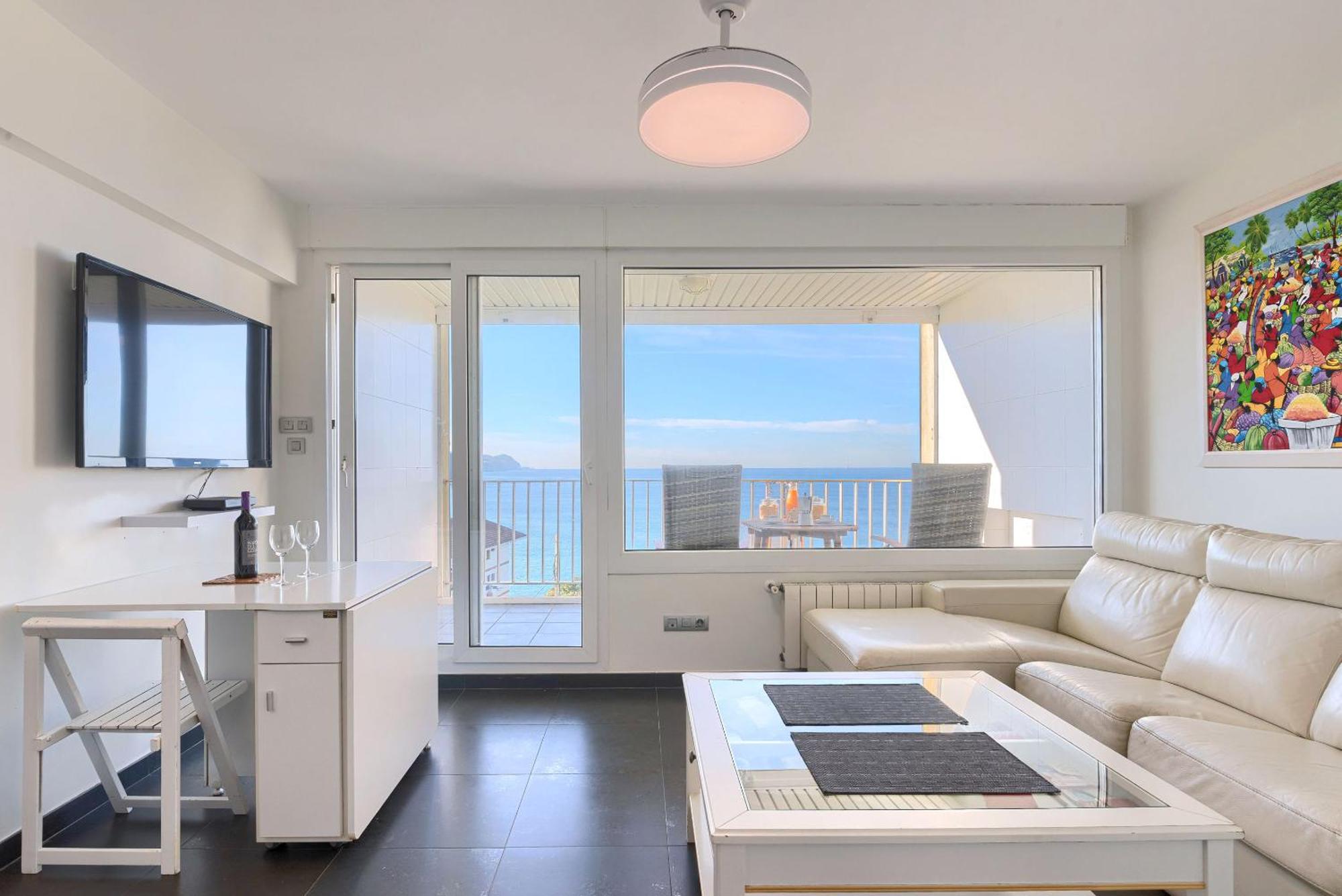 バキオVistas 180º, Al Mar, Puesta De Sol, Free Wifi-Parkingアパートメント エクステリア 写真