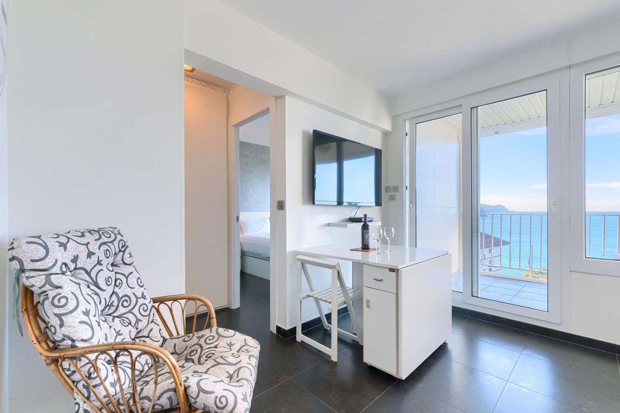 バキオVistas 180º, Al Mar, Puesta De Sol, Free Wifi-Parkingアパートメント エクステリア 写真